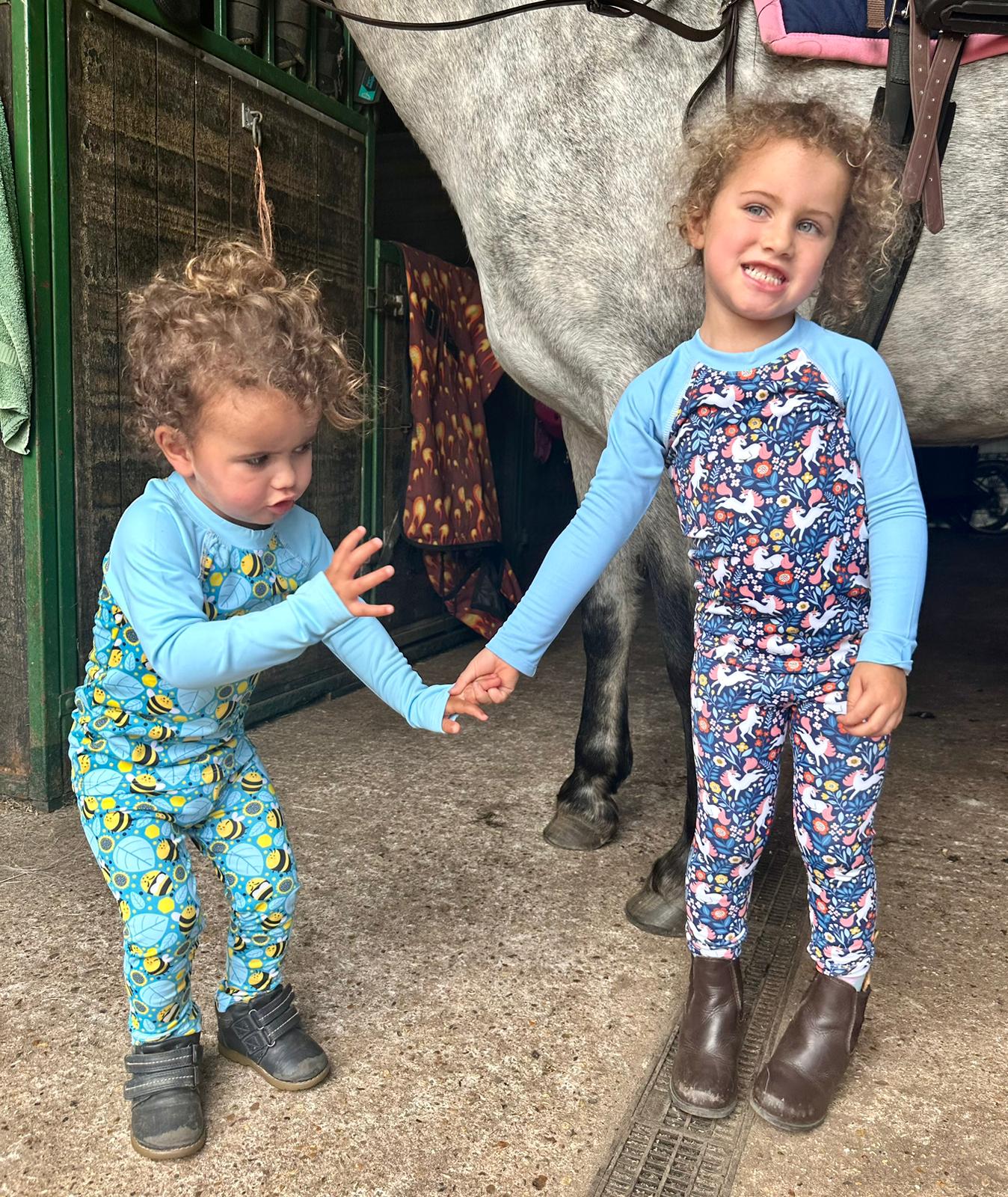 Kids Base layer set - Unicorns