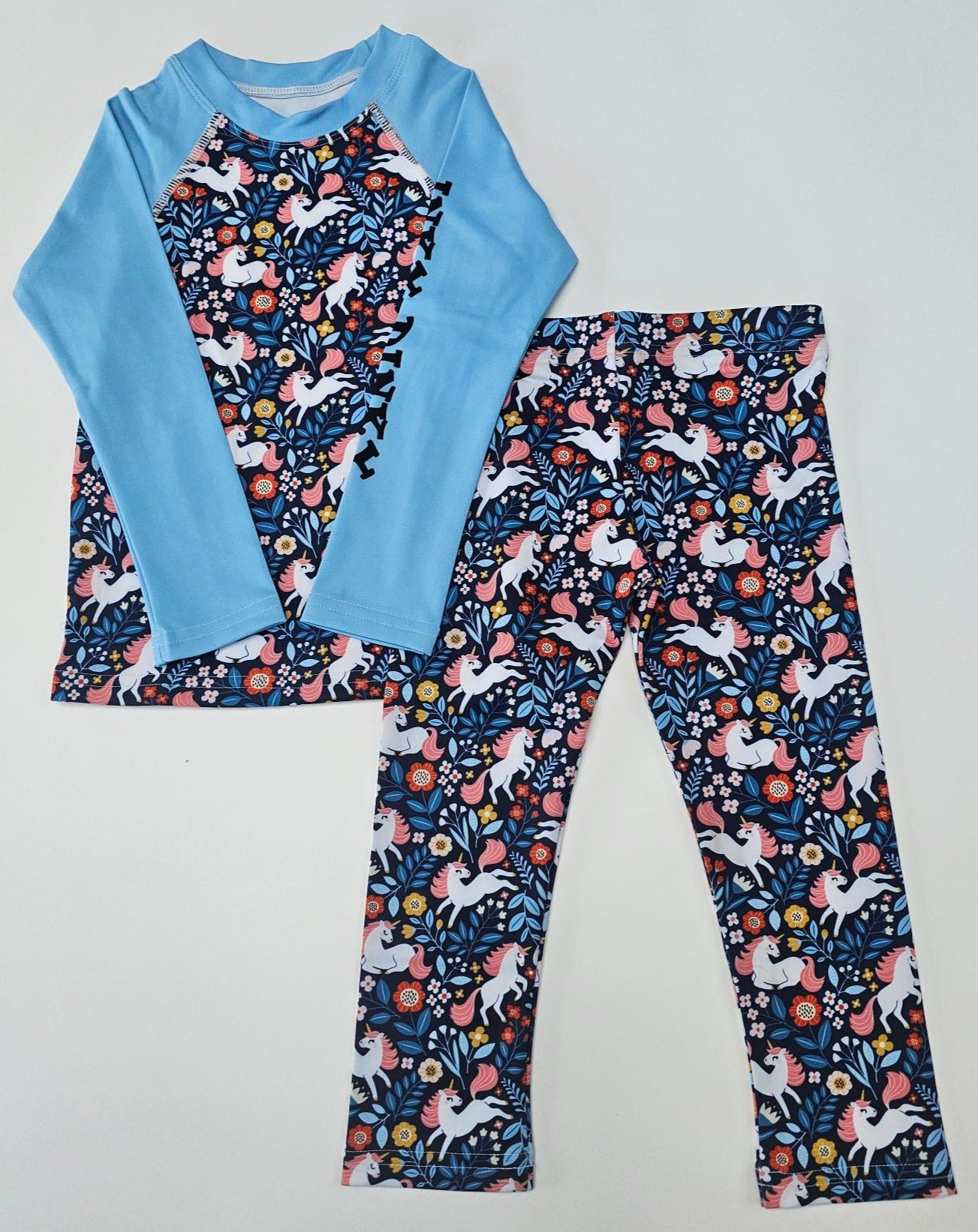 Kids Base layer set - Unicorns