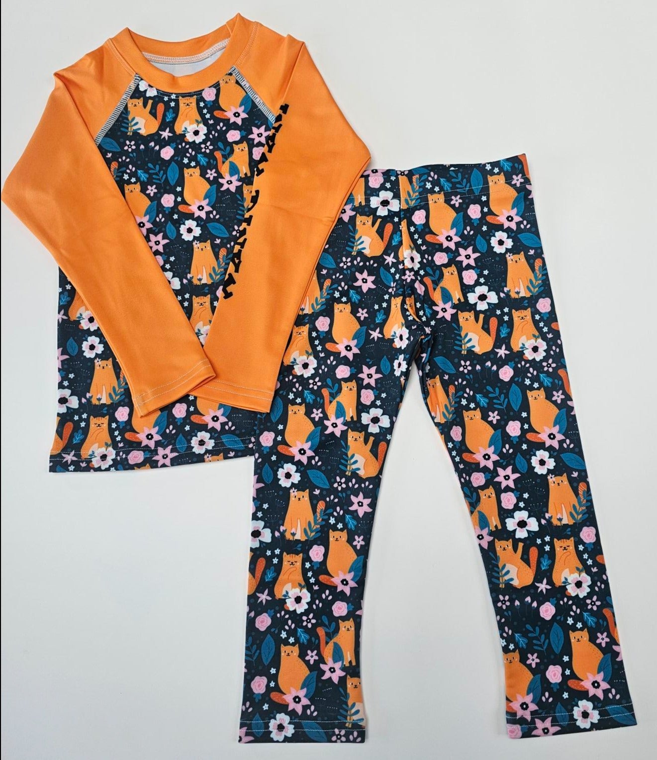 Kids Base Layer set - cats