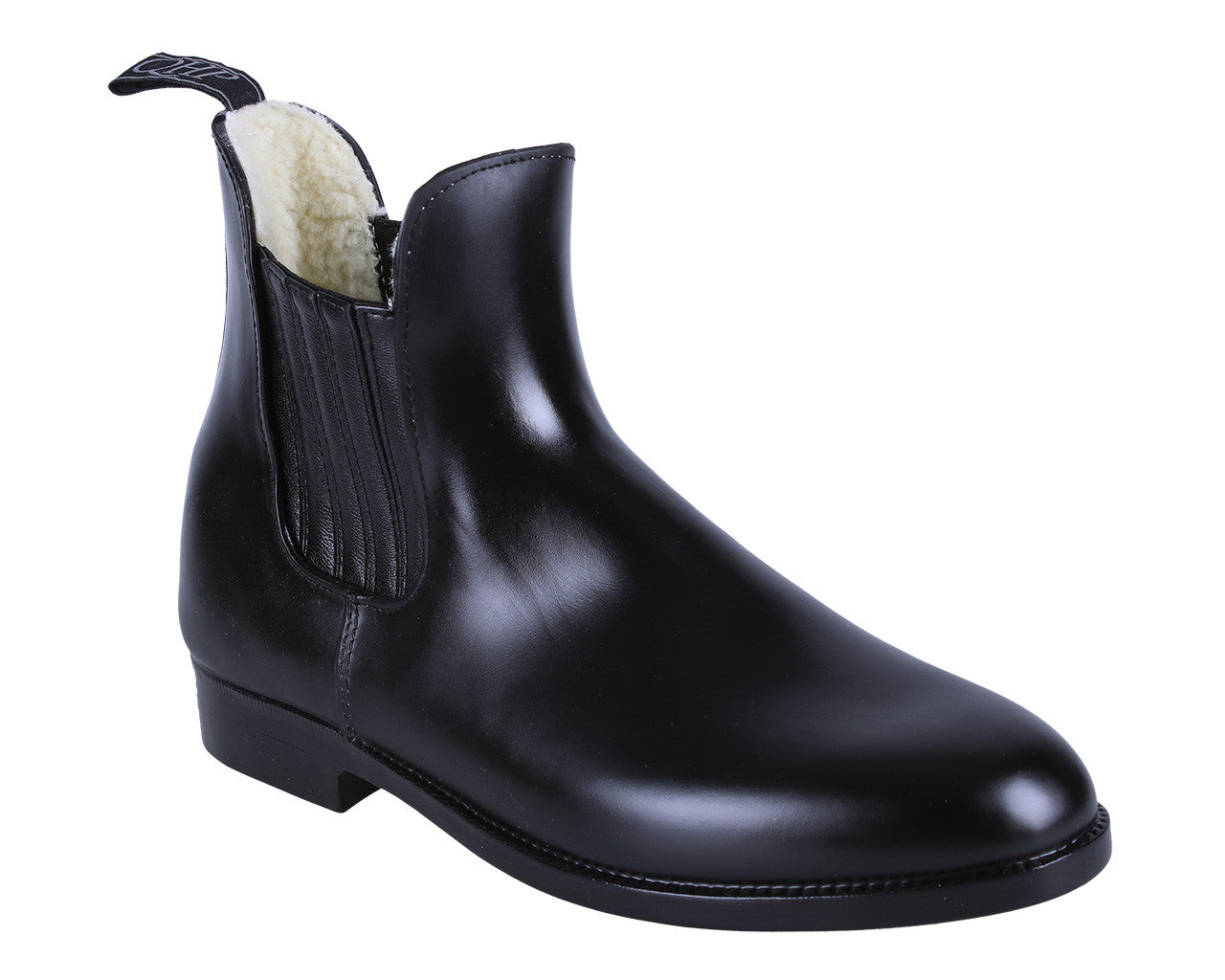 Bottines D'Équitation Enfant HORZE Kilkenny - Lacets Et Fermeture Éclair, Cuir Synthétique
