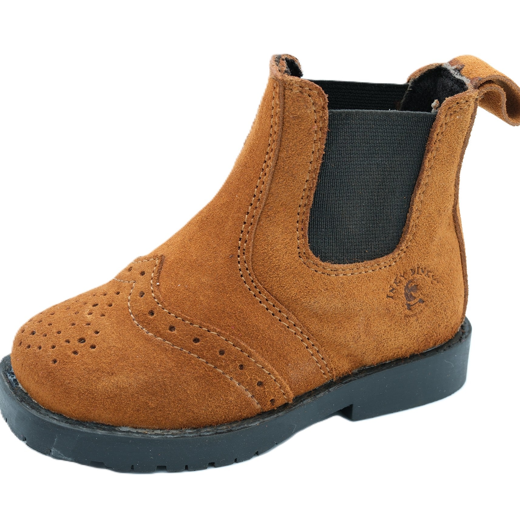 Inky Dinky Real Suede Chelsea Jodhpur Boots