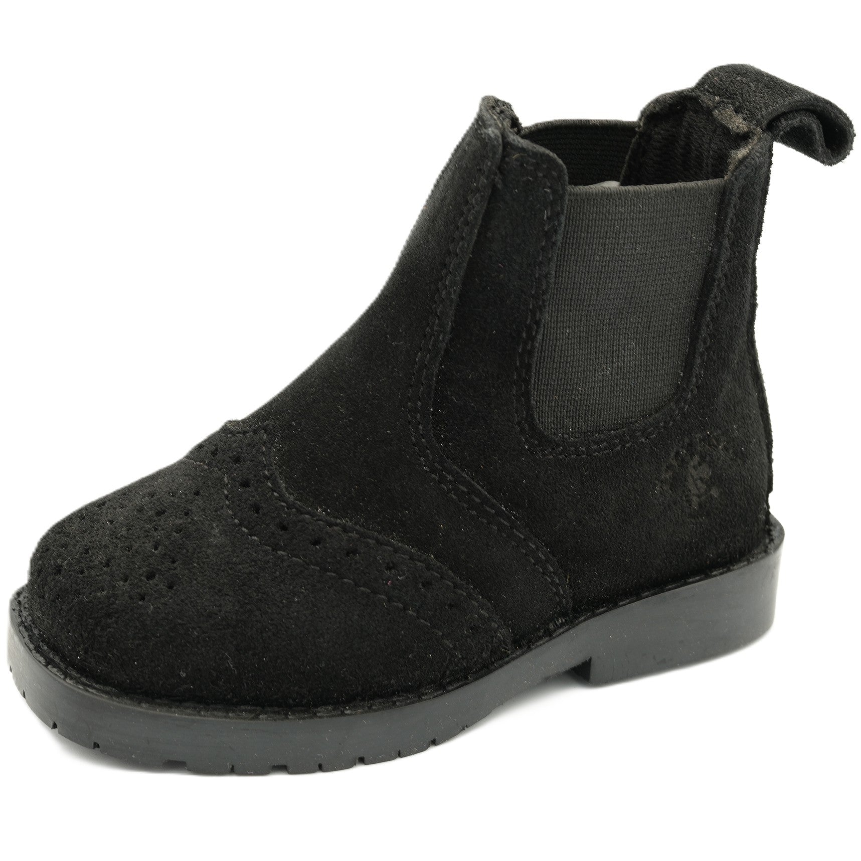 Inky Dinky Real Suede Chelsea Jodhpur Boots