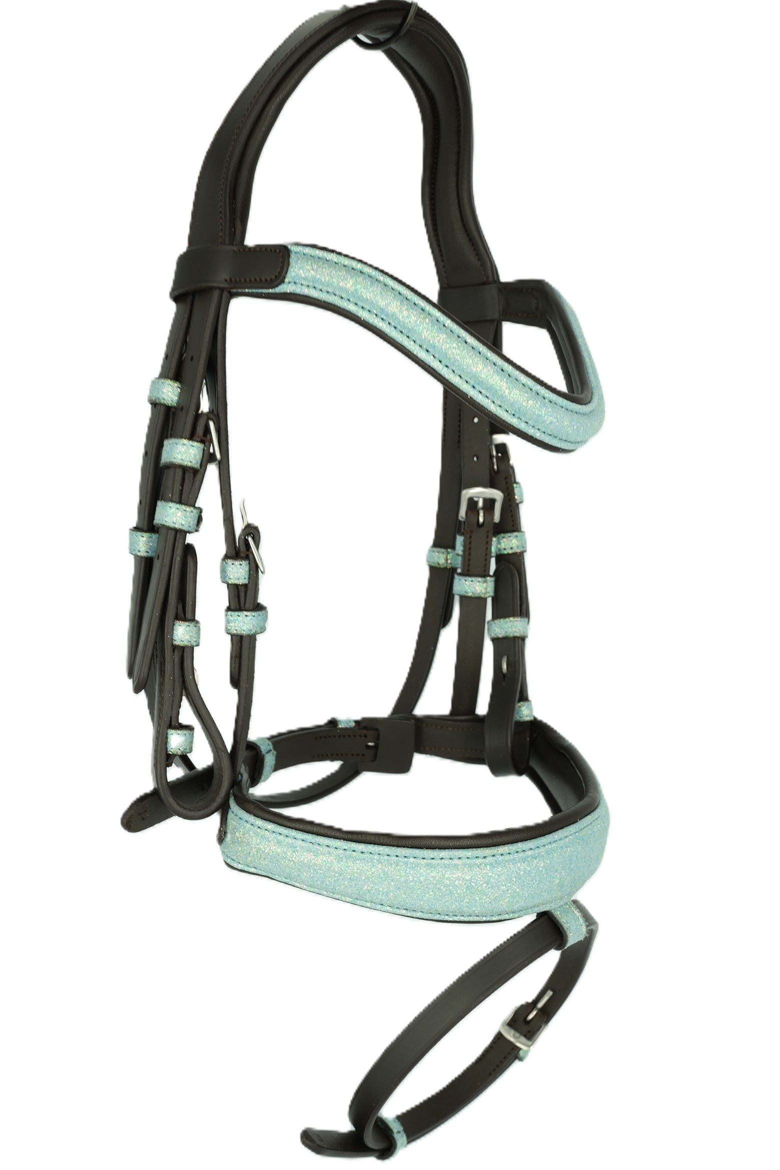Inky Dinky Bridle and Reins - Glitter