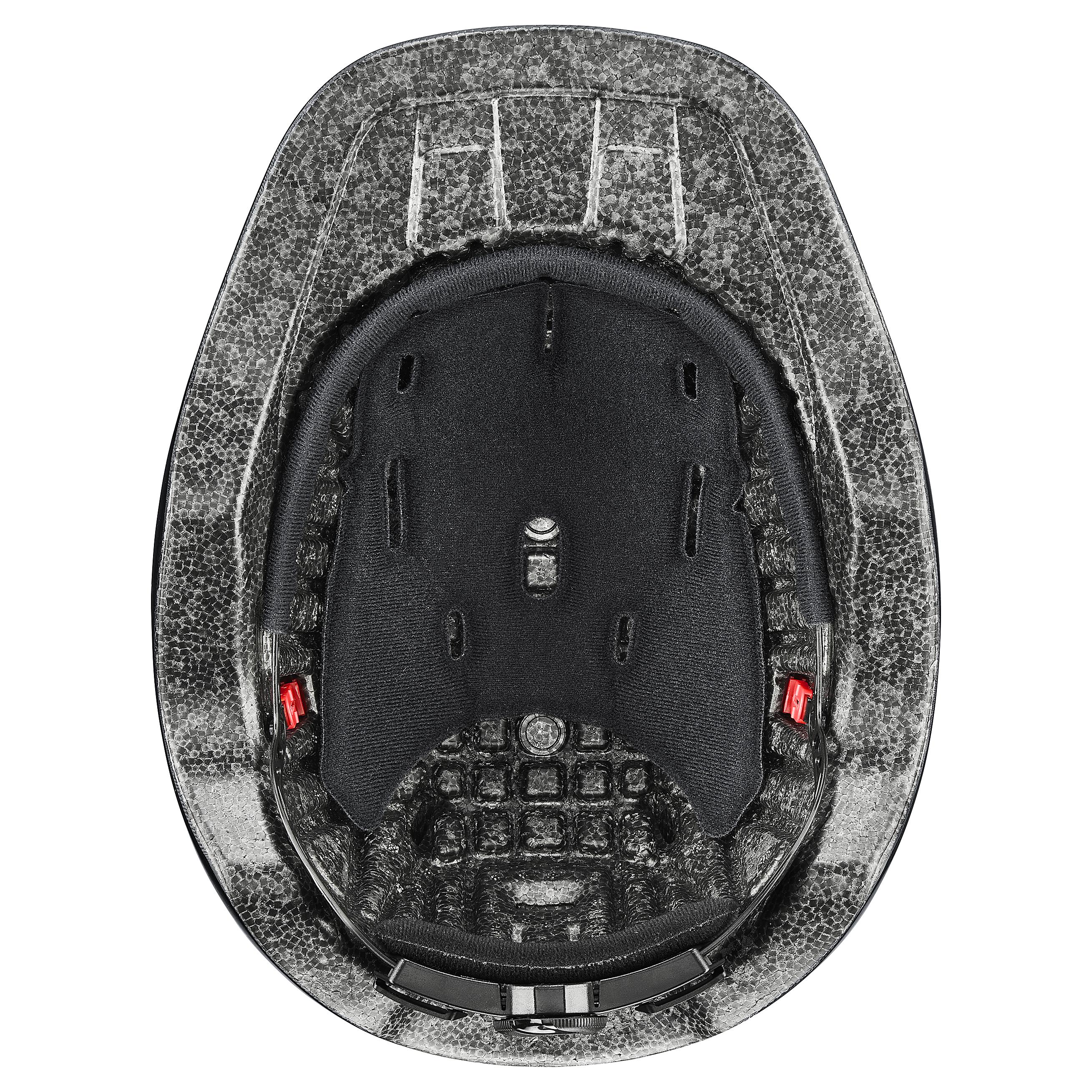 Uvex - Matt Black - Adjustable Children's Riding Hat size 49-54 cm