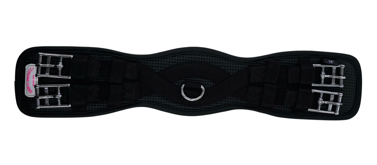 Inky Dinky Dressage Girth Sizes 25cm/10" - 95cm/38"