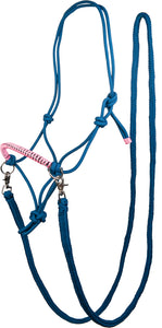 NEW - Rope halter - strass - with reins