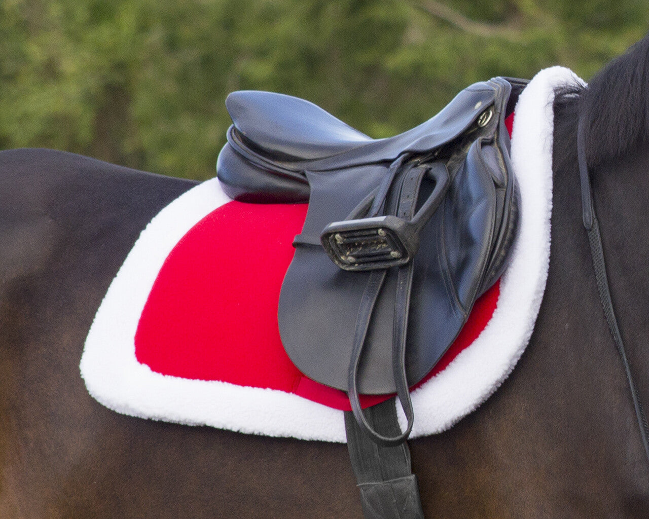 Christmas saddle pad