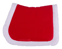 Christmas saddle pad