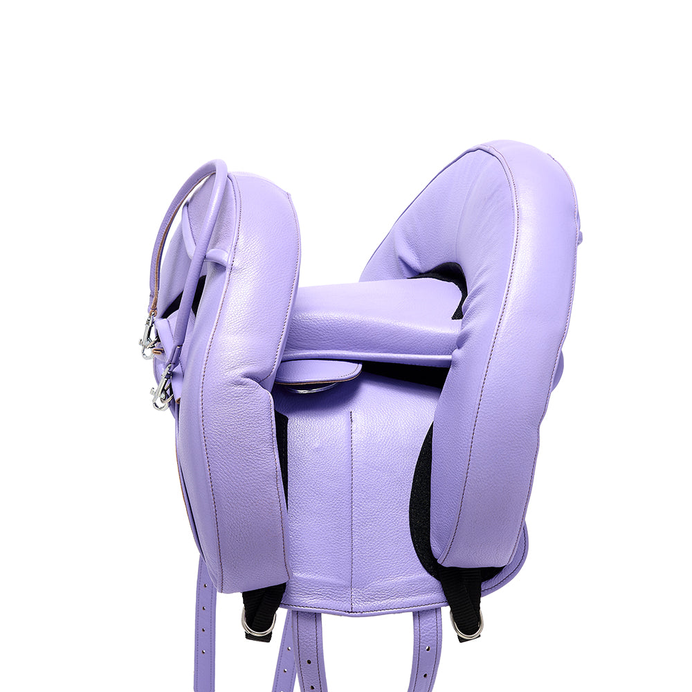 Lila LÄDER Inky Dinky Saddle® - NY - Officiell