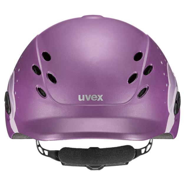 Uvex Adjustable Children's Riding Hat size 49-54 cm Onyxx Unicorn Berry