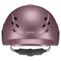 Uvex Adjustable Children's Riding Hat size 49-54 cm onyxx plain Ruby Matt (NEW)