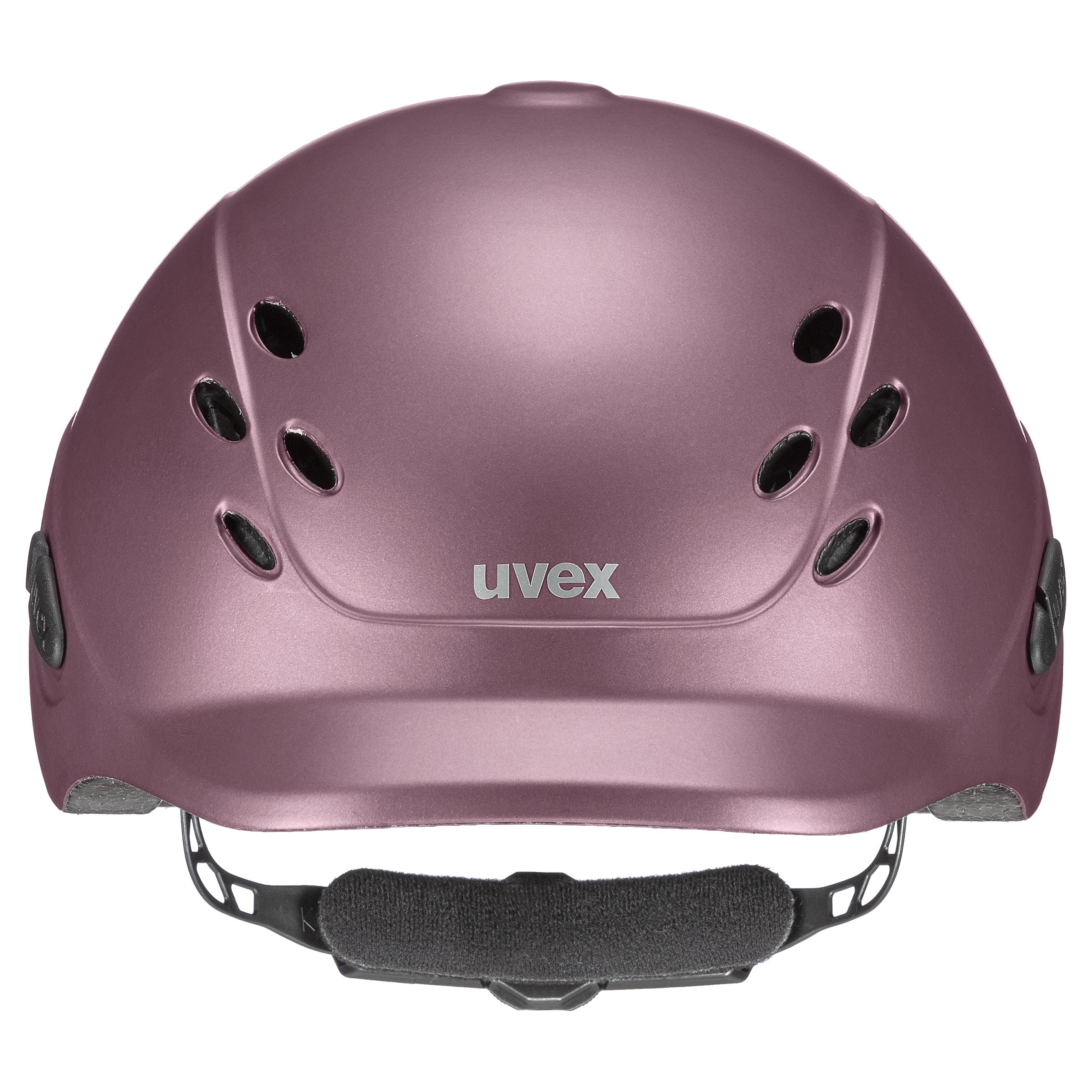 Uvex Bonnet d'équitation réglable pour enfant taille 49-54 cm onyxx uni rubis mat (NOUVEAU)